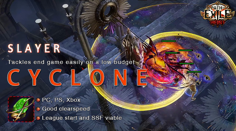 [3.12] PoE Heist Slayer Impale Cyclone Duelist Starter Build (PC,PS4,Xbox,Mobile)
